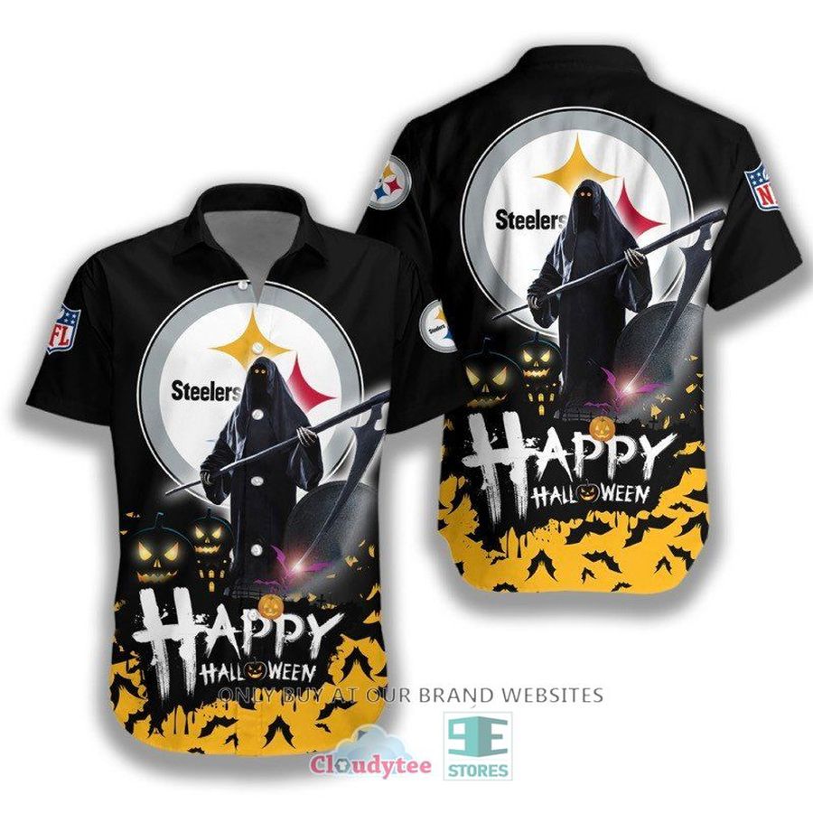 NFL Pittsburgh Steelers Happy Halloween Hawaiian Shirt – LIMITED EDITION