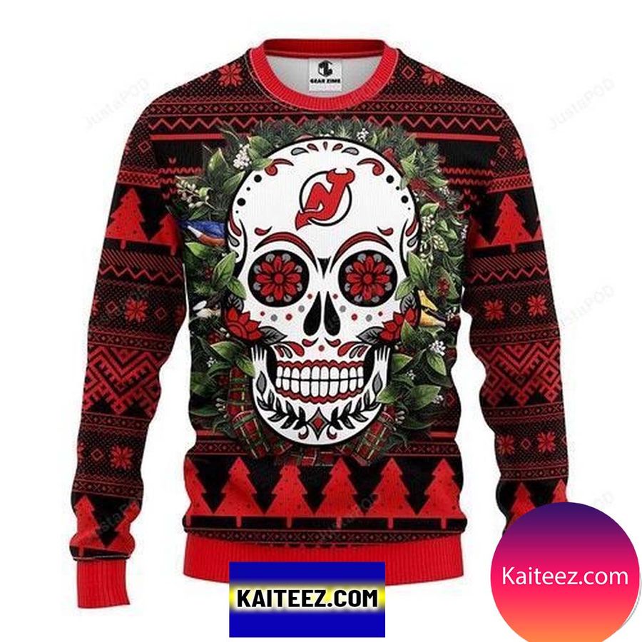 Nhl New Jersey Devils Christmas Ugly Sweater