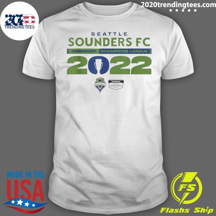 Nice 2022 Seattle Sounders Concacaf Champions League T-shirt
