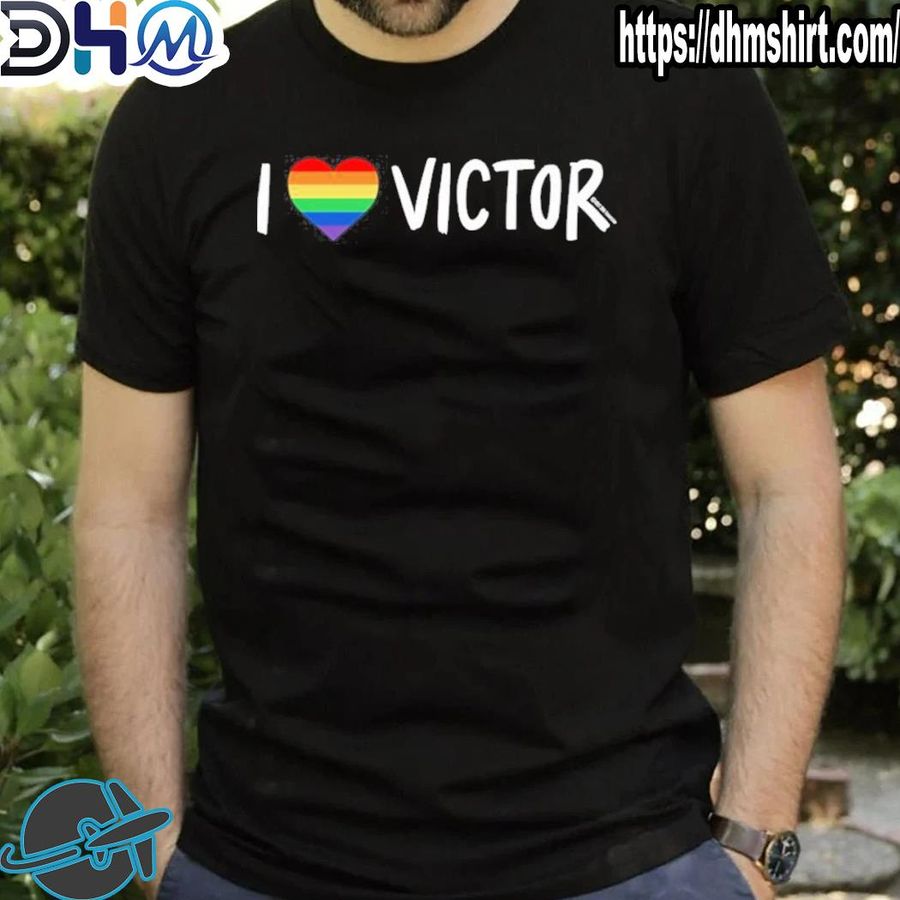 Nice i love victor shirt