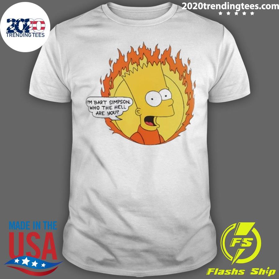 Nice i'm Sart Sampson Who The Hell Are You T-shirt