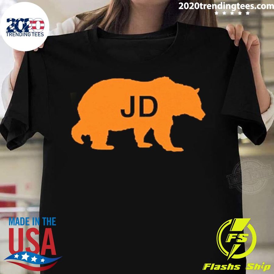 Nice justin Fields Wearing JD T-shirt