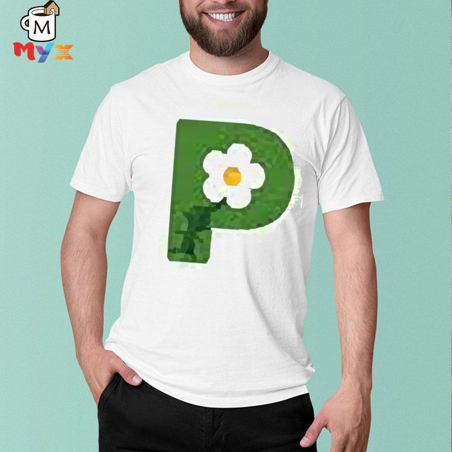 Nice pikmin logo embroidered hat shirt