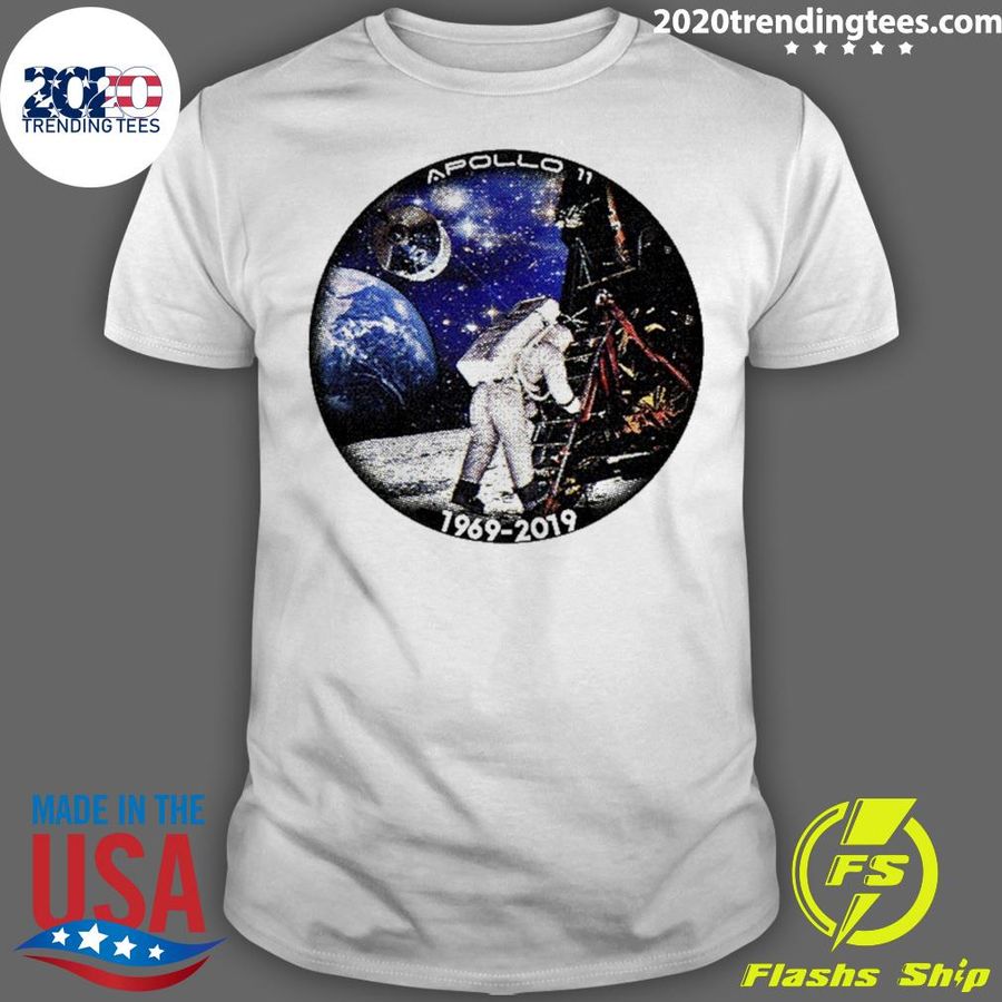 Nice retro Apollo 11 50Th Anniversary Moon Landing T-shirt