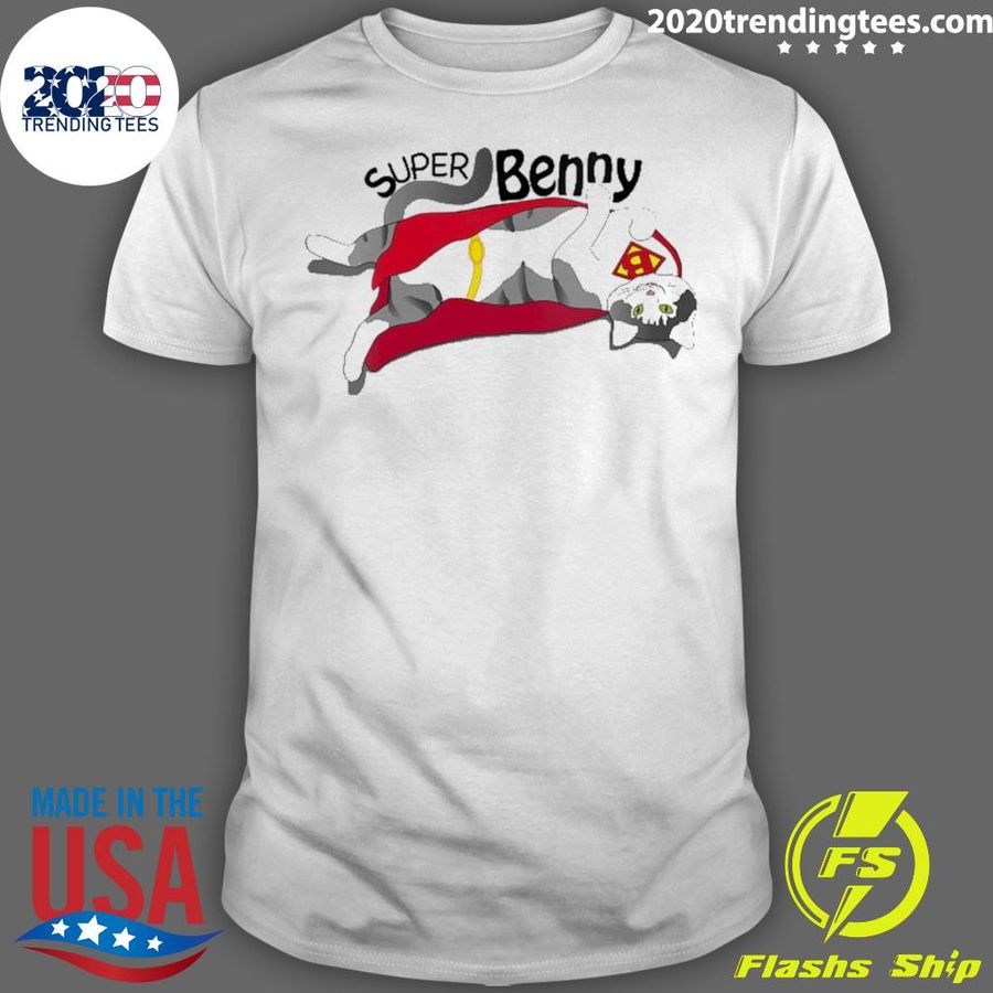 Nice super Benny Cat T-shirt