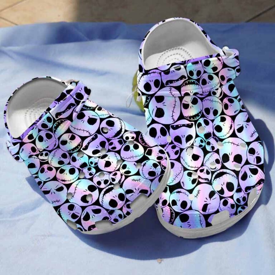 Nightmare Packed Jack Clogs Crocs Shoes Gifts For Friends Men Women - Pjack216