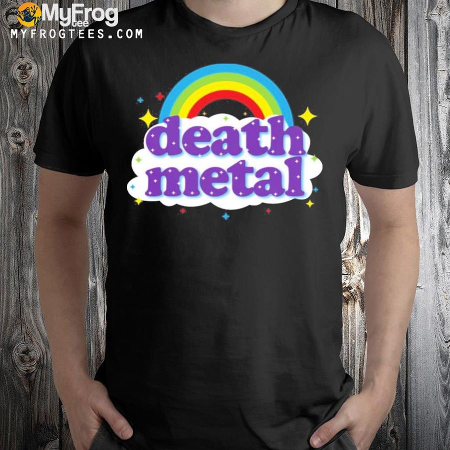 Nina kouprianova death metal shirt