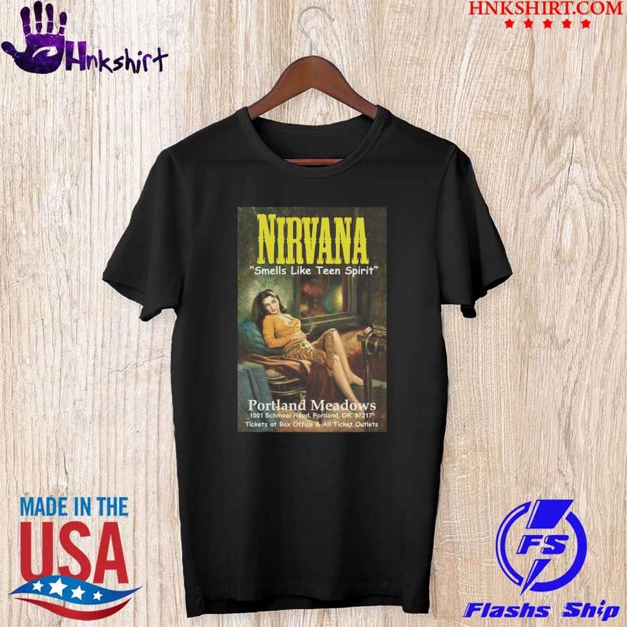 Nirvana smells like teen spirit shirt