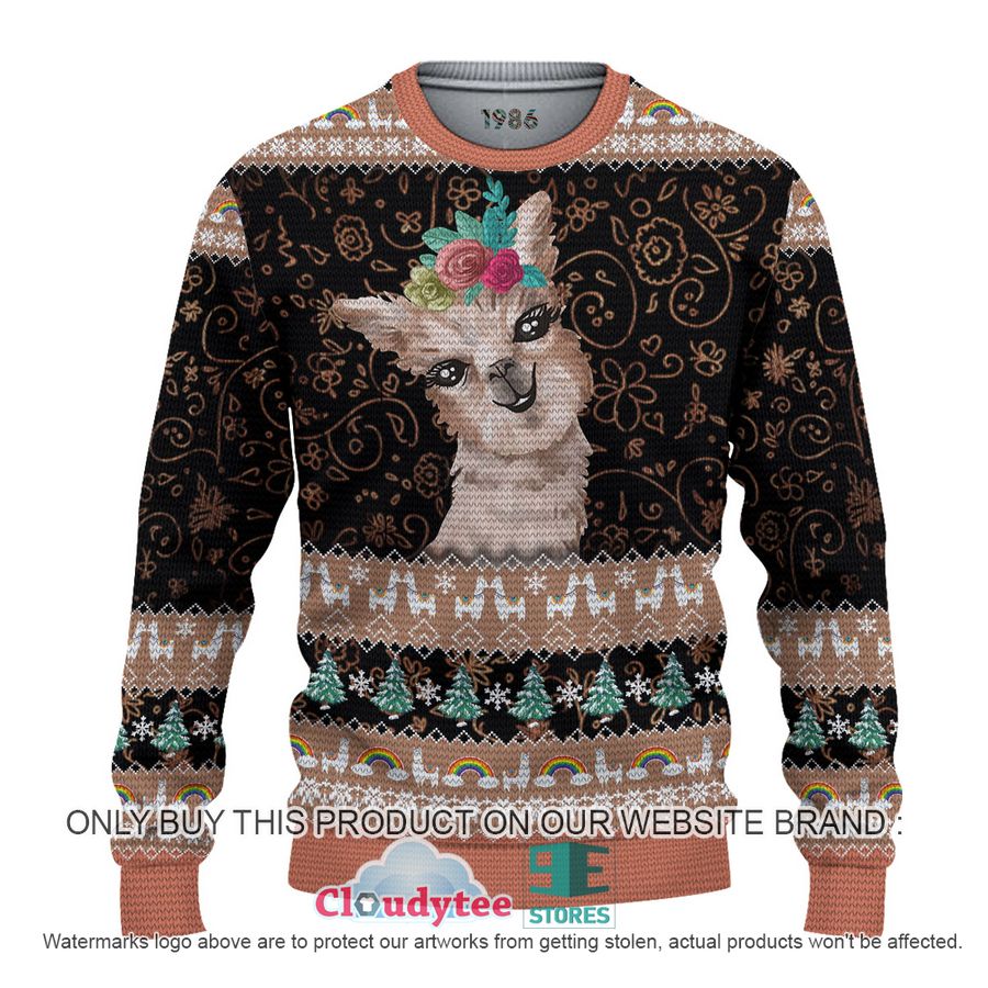 No Probllama Llama Christmas All Over Printed Shirt, hoodie – LIMITED EDITION