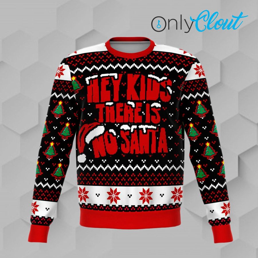 No Santa Funny Ugly Christmas Sweater, Ugly Sweater, Christmas Sweaters, Hoodie, Sweater