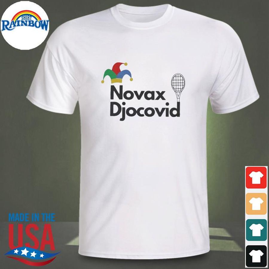 Novak djokovic novax djocovid shirt