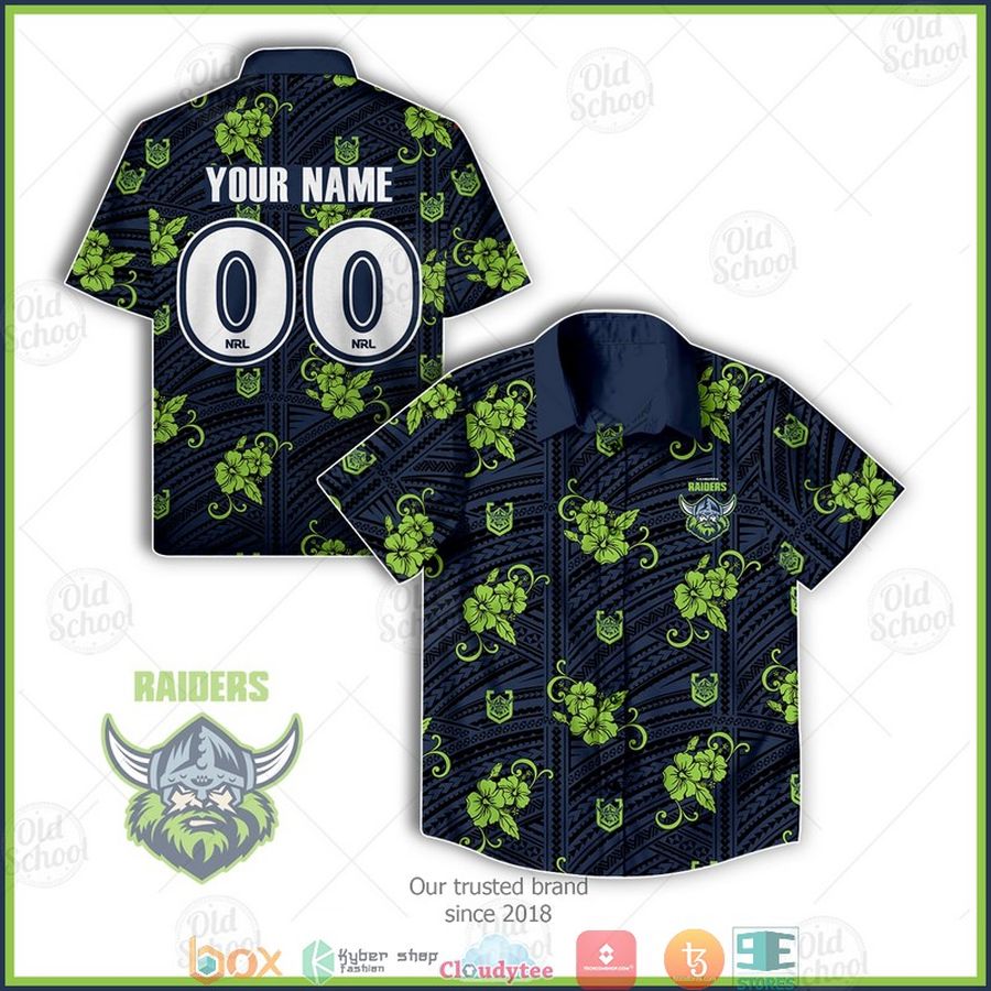 Nrl Canberra Raiders Custom Hawaiian Shirt