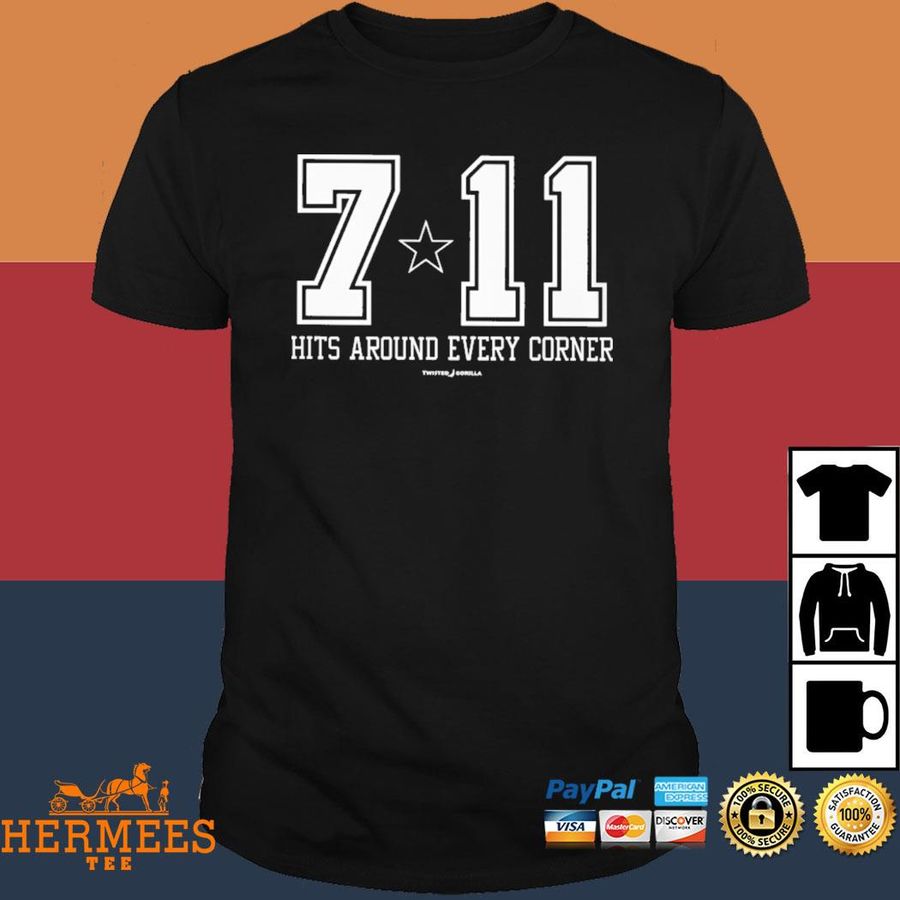 Official 7 Eleven Hit Around Every Corner Shirt