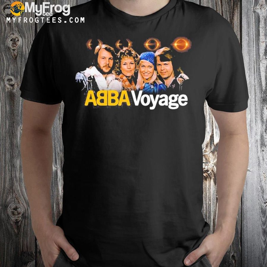 Official ABBA Voyage Abba 2021 Album Music T-shirt