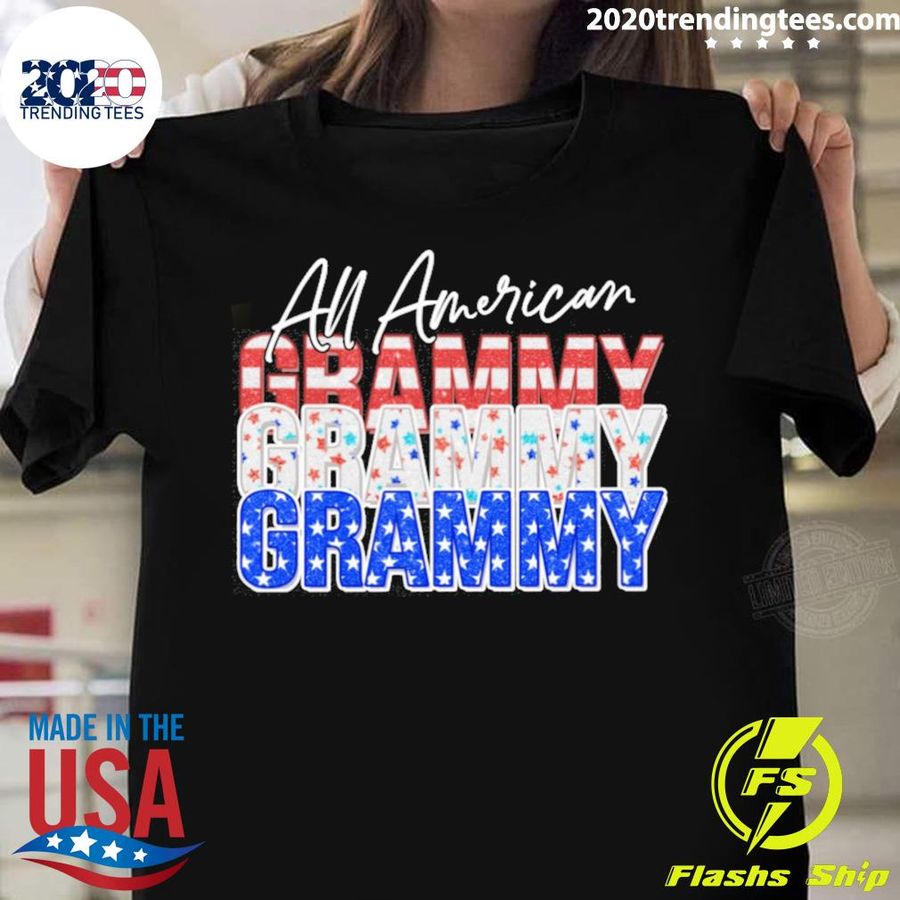 Official all American Grammy Independence Day T-shirt