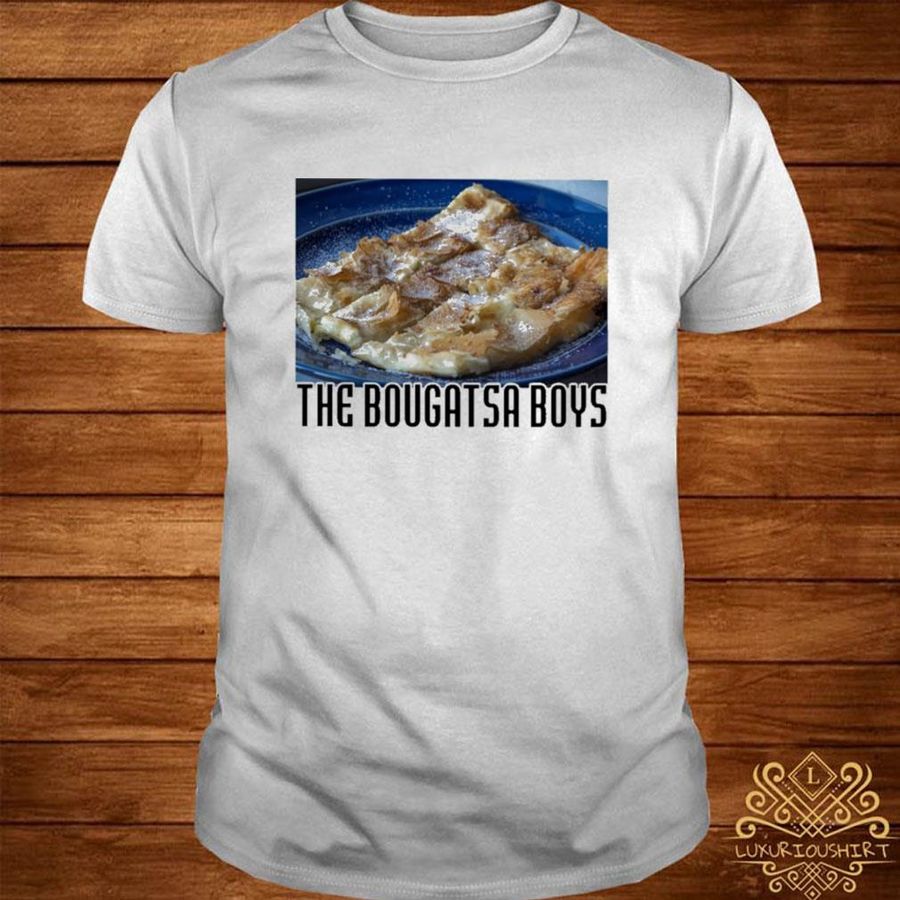 Official Andy Milonakis Jakenbakelive Cooksux the bougatsa boys shirt