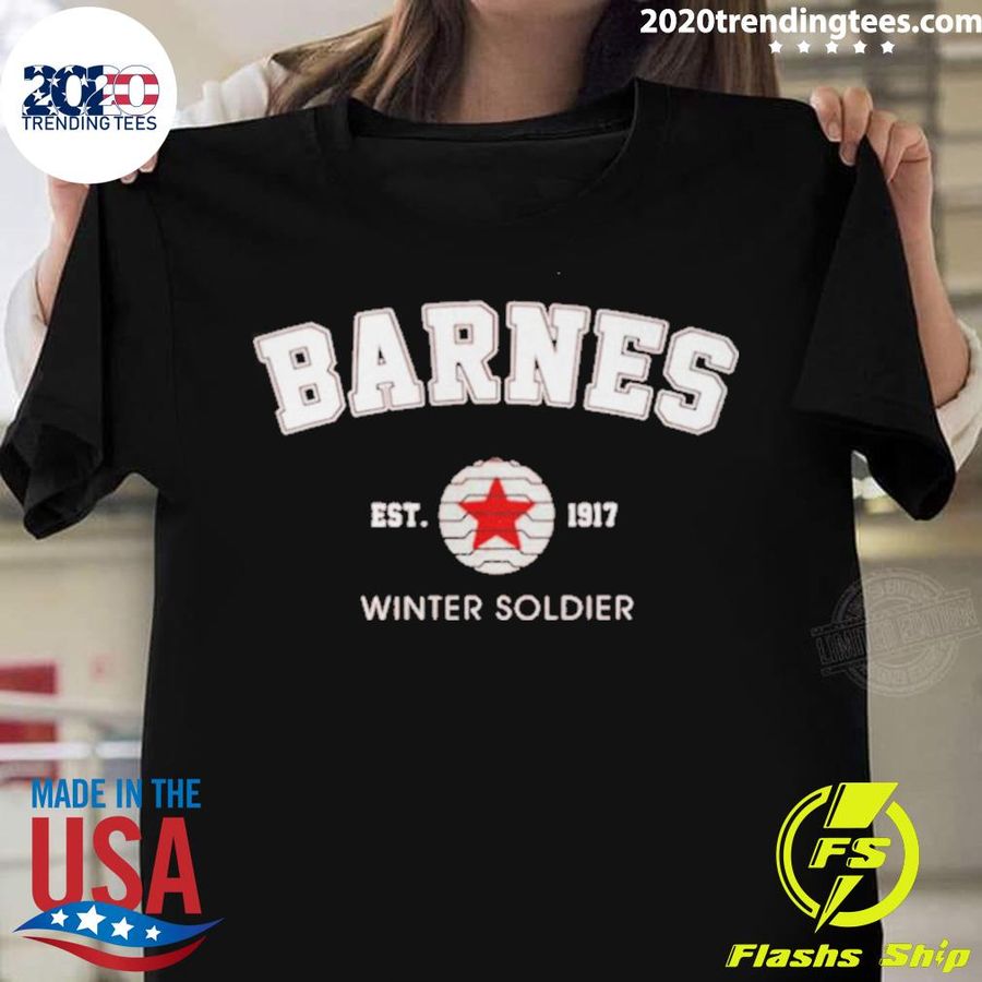 Official barnes Winter Soldier Est 1917 T-shirt