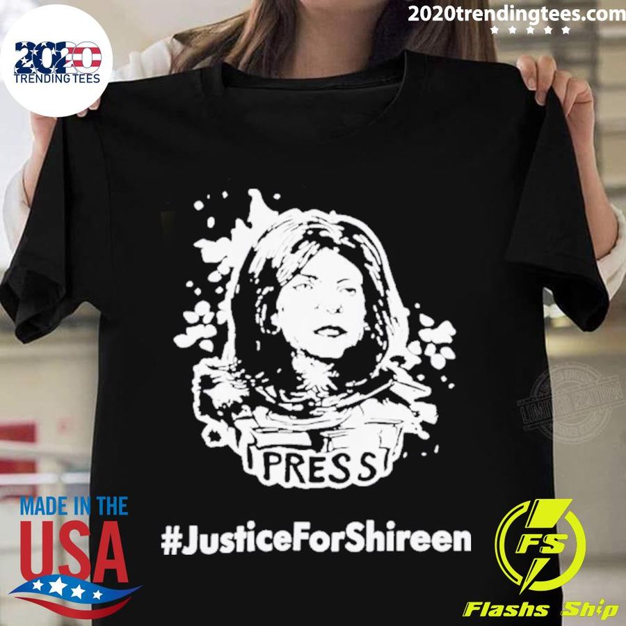 Official biden justice for shireen T-shirt