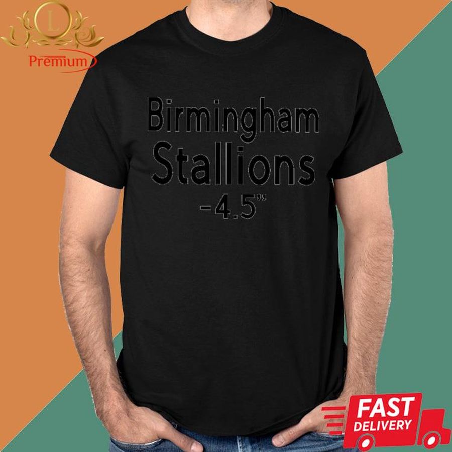 Official Birmingham Stallions 4,5 Inch Shirt