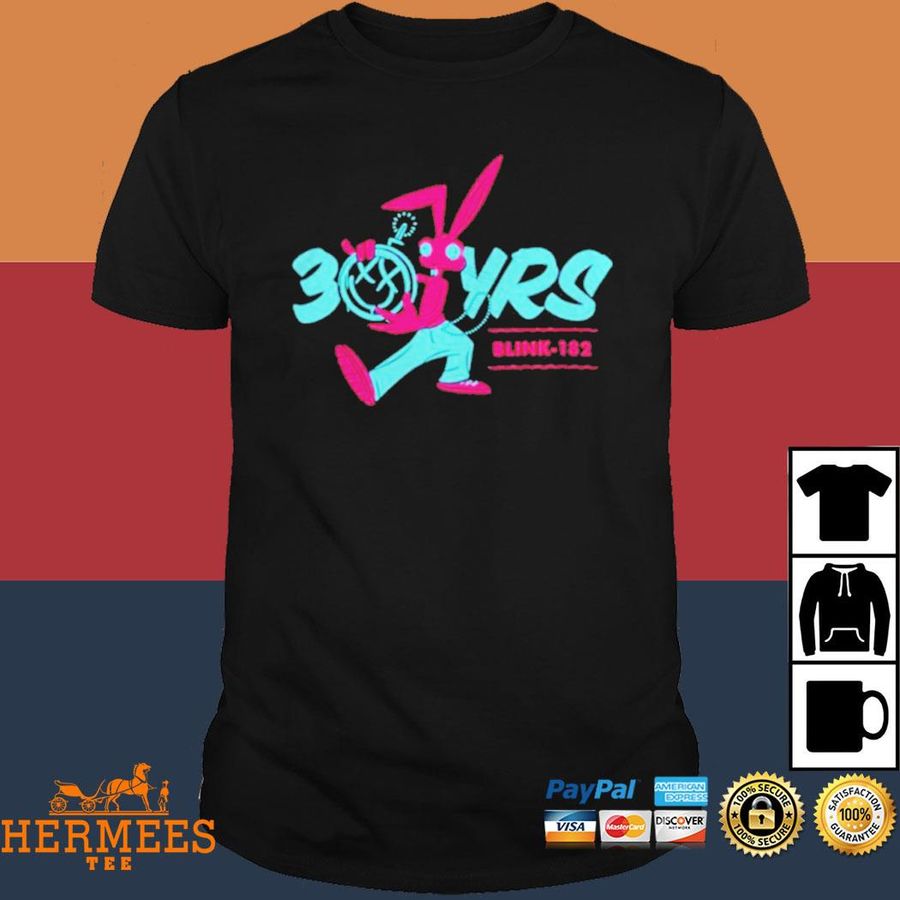 Official Blink 182 30 Year Bomb Shirt