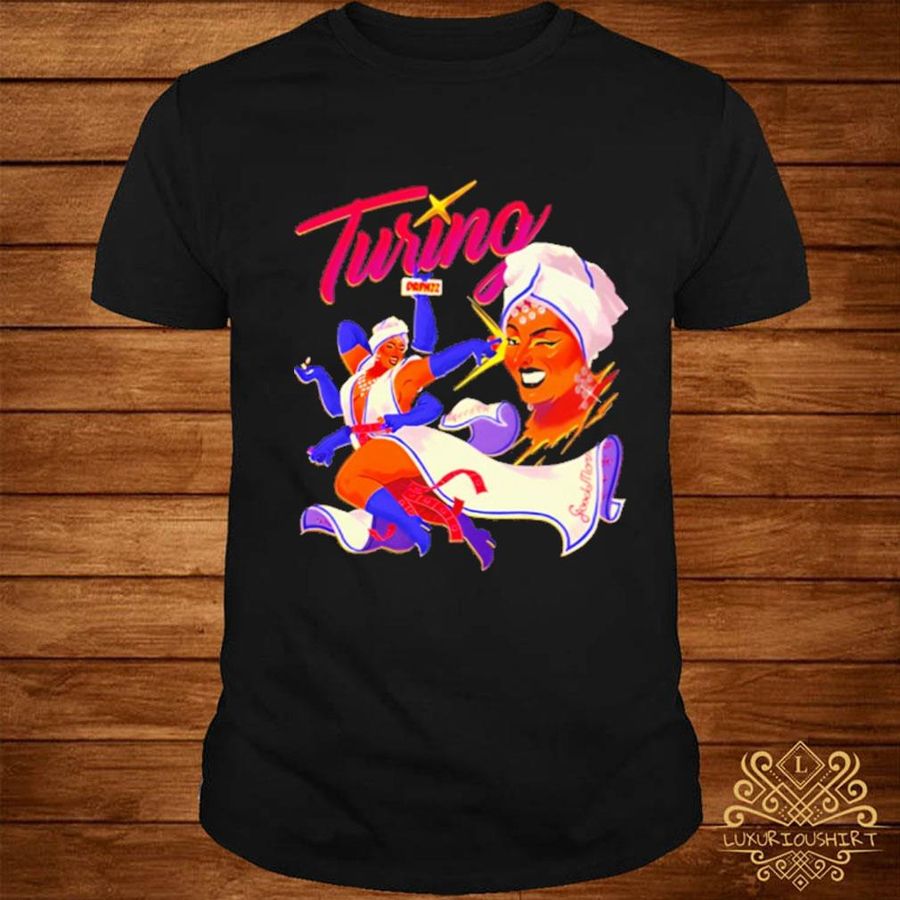 Official Boom turing meet the queens look shirt