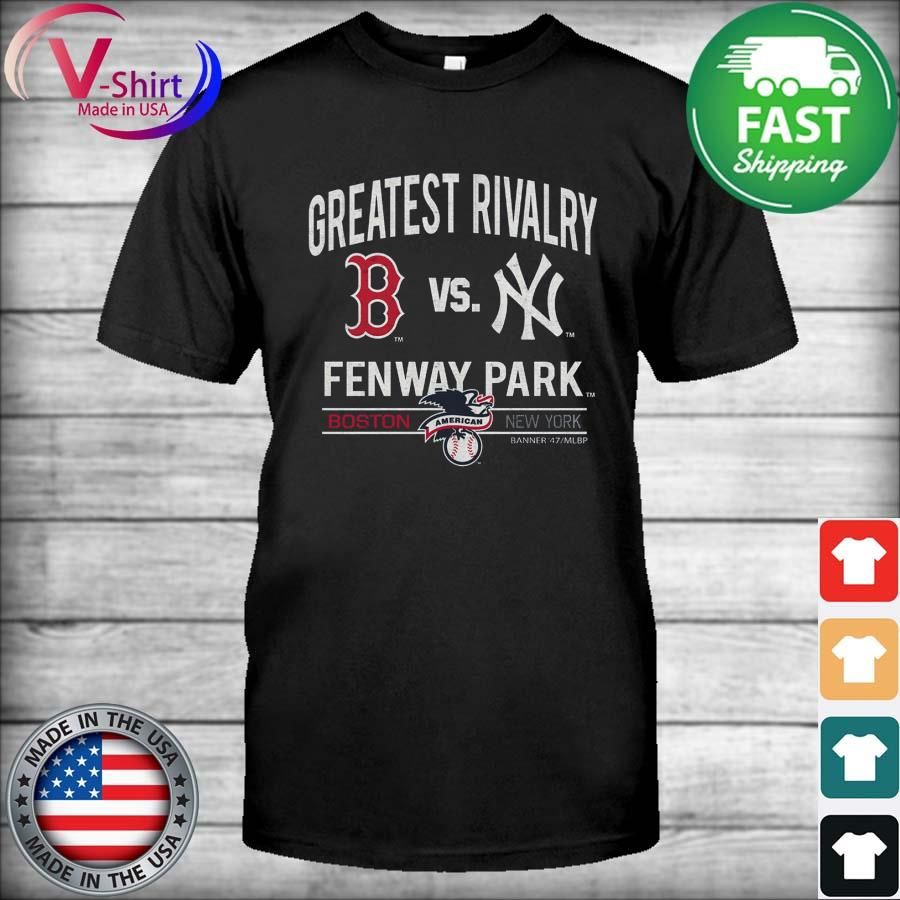 Official Boston Red Sox vs New York Yankees '47 Rivalry Scrum T-Shirt