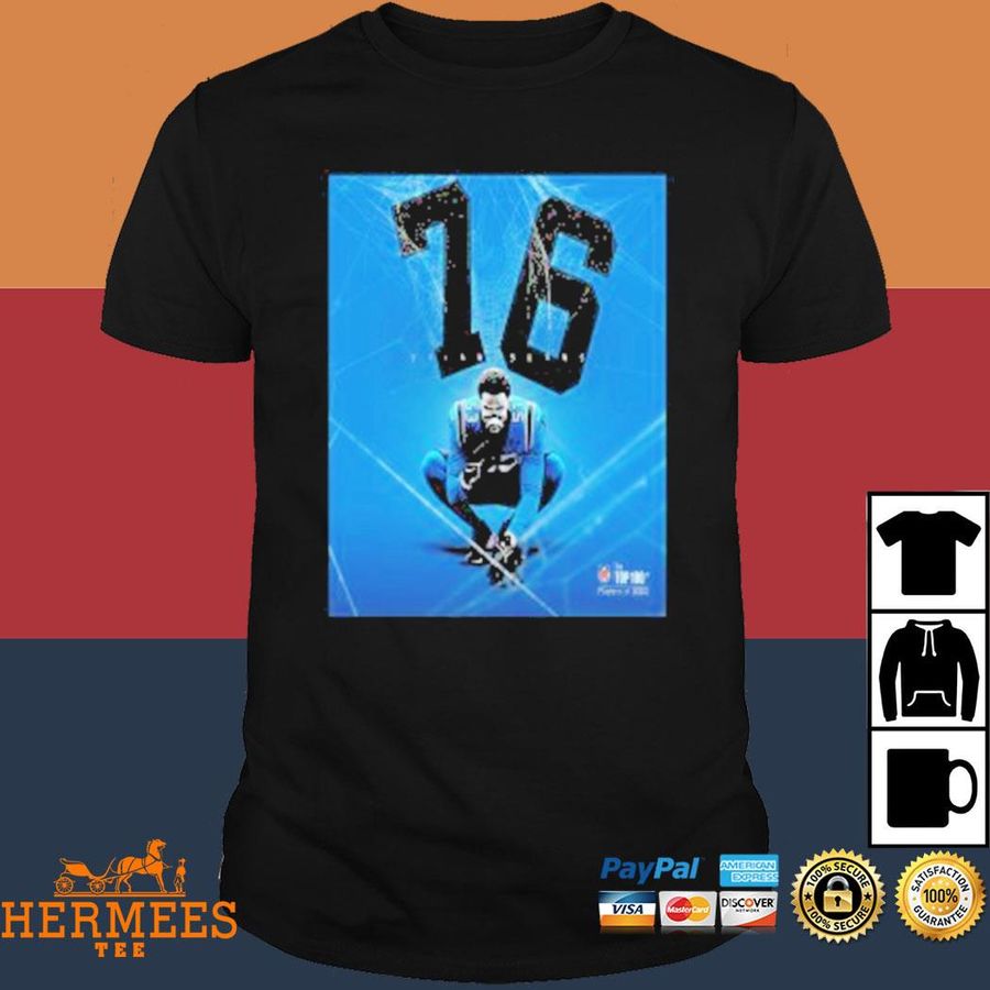 Official Brian Burns In The NFL Top 100 Players Of 2022 Shirt