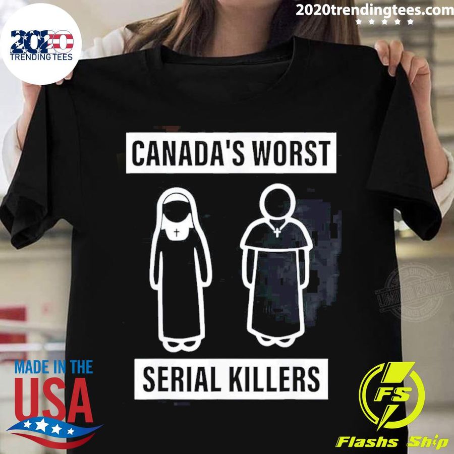 Official canada’s Worst Serial Killers 2022 T-shirt