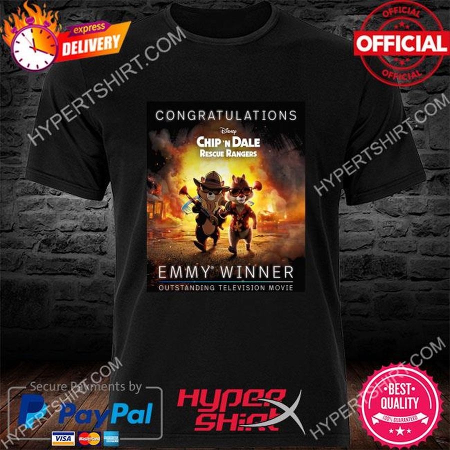 Official Chip n dale rescue rangers emmy winner outstanding television movie essential shirt