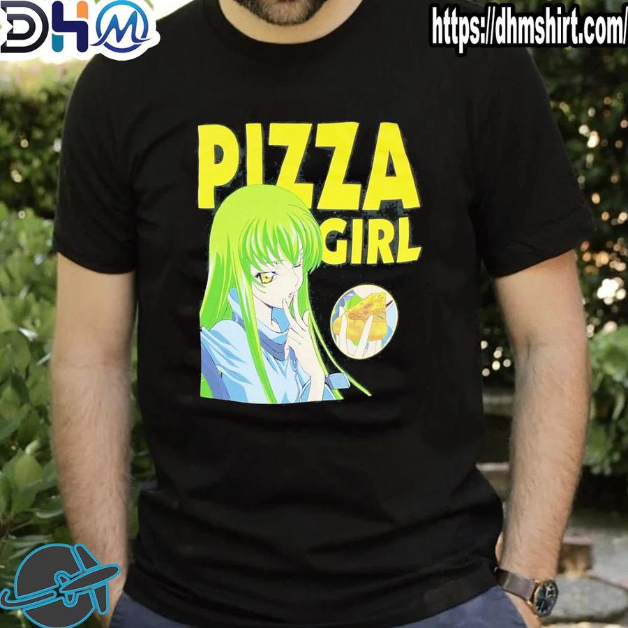 Official code geass pizza girl shirt