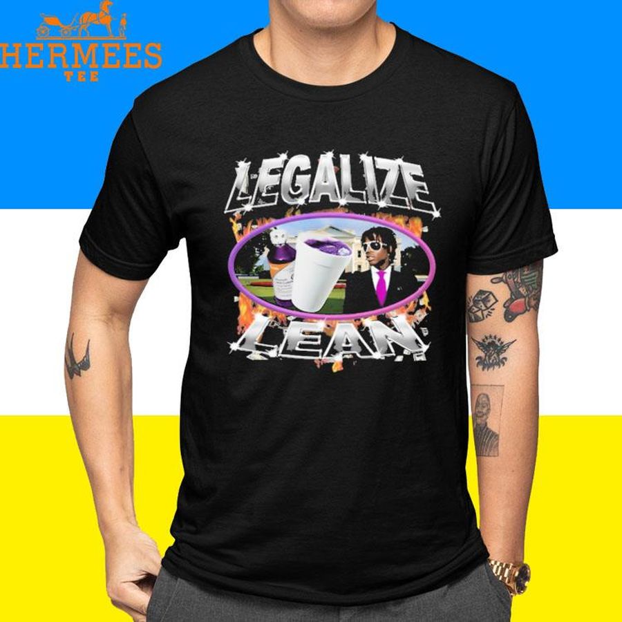 Official Crappy Worldwide Legalize Lean Shirt
