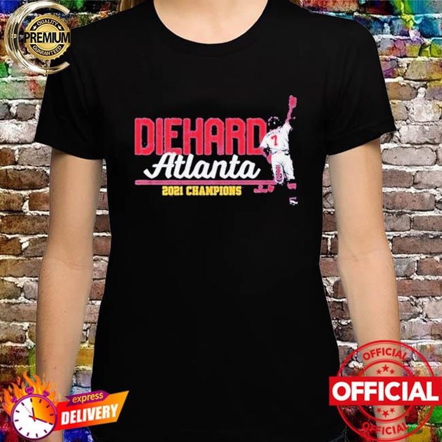 Official Dansby Swanson Diehard Atlanta Braves 2021 World Series Champions Shirt