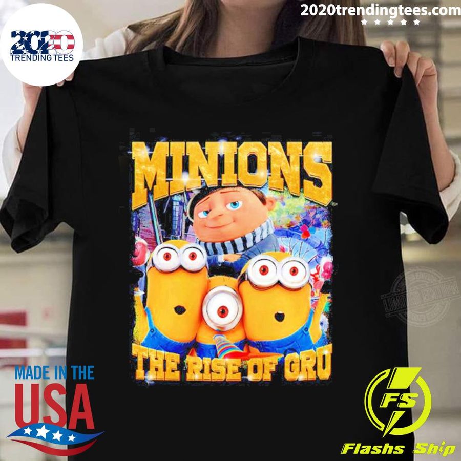 Official despicable Me Minions Assemble The Rise Of Gru T-shirt