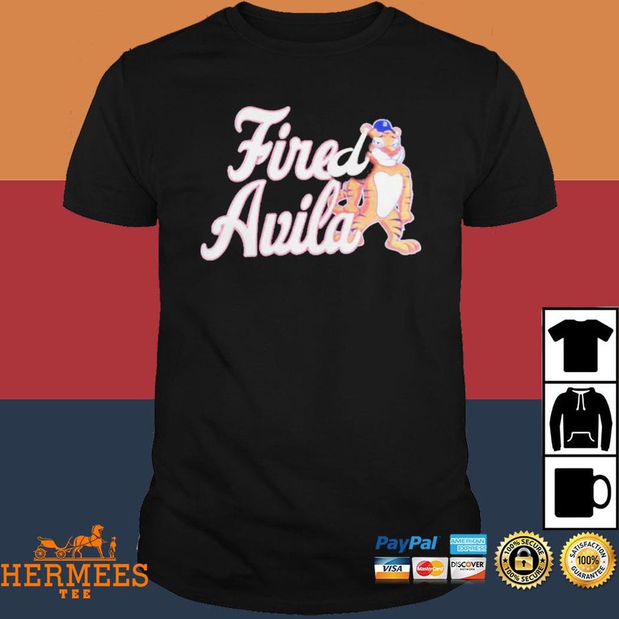 Official Detroit Tigers Fire Avila Shirt
