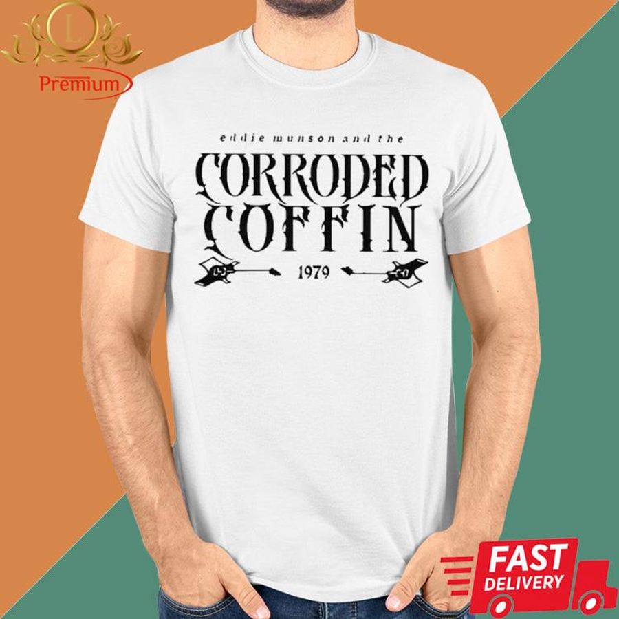 Official Eddie Munson Corroded Coffin Shirt