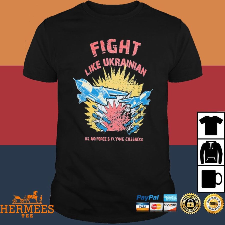 Official Fight Like Ukrainian Shirt