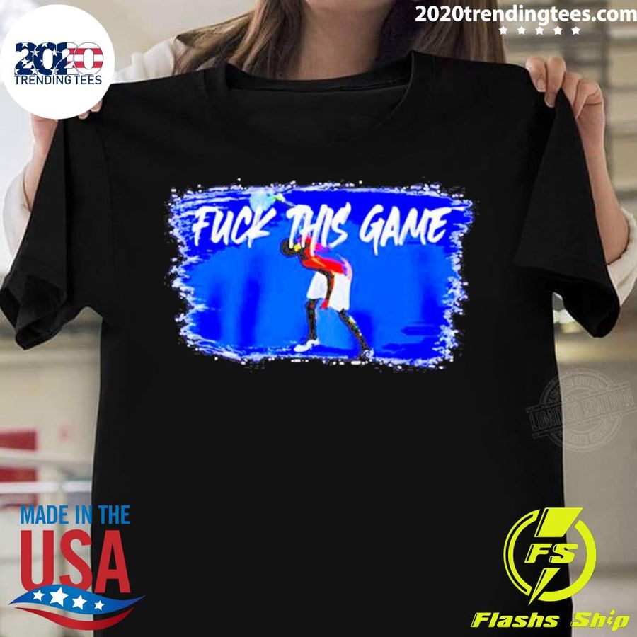 Official fuck This Game Nick Kyrgios T-shirt