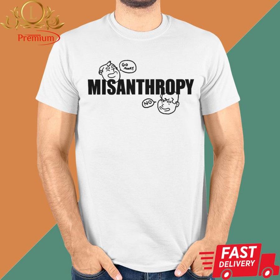 Official Go Away Misanthropy Shirt