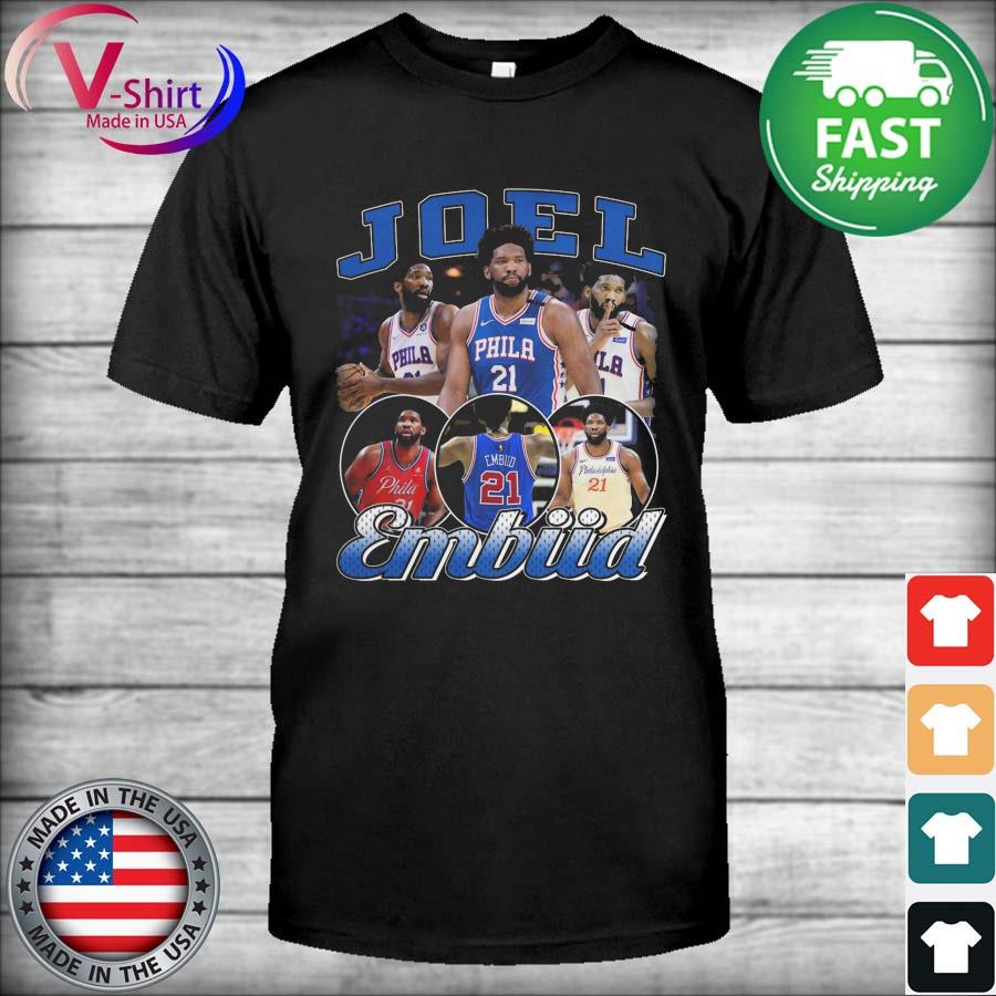 Official Joel Embiid Nba Philadelphia 76ers Shirt