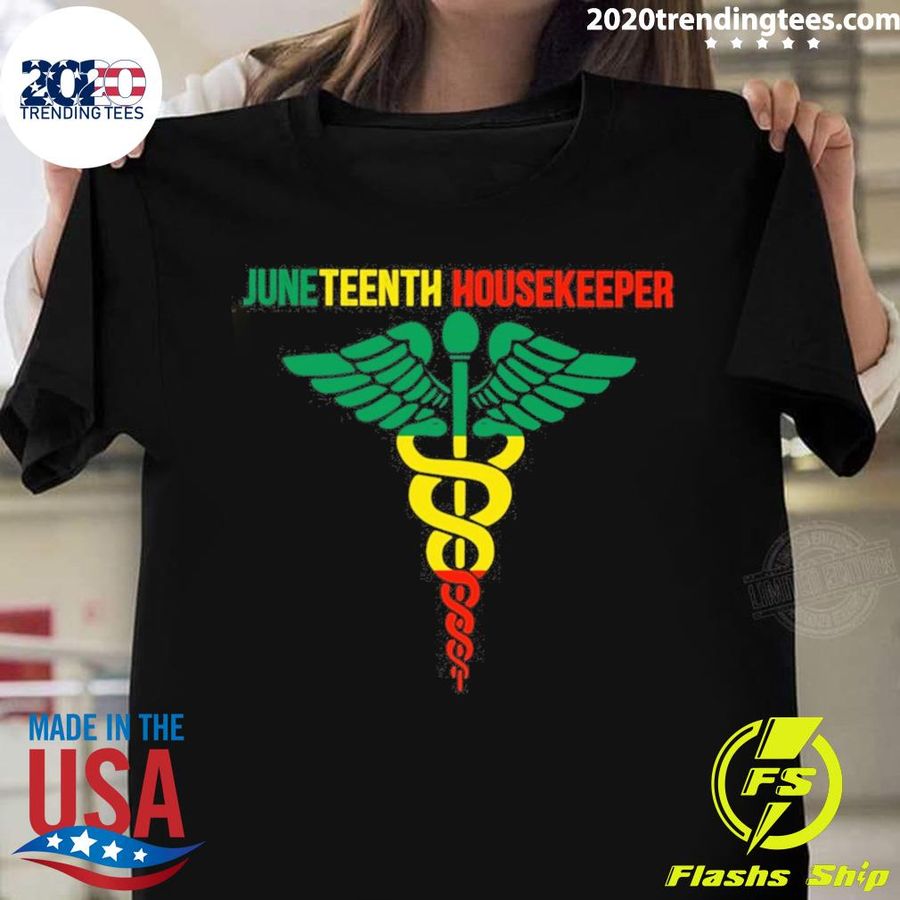 Official juneteenth Housekeeper T-shirt