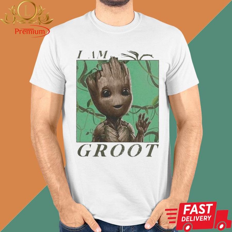 Official Jungle Vibes Disney I Am Groot Shirt