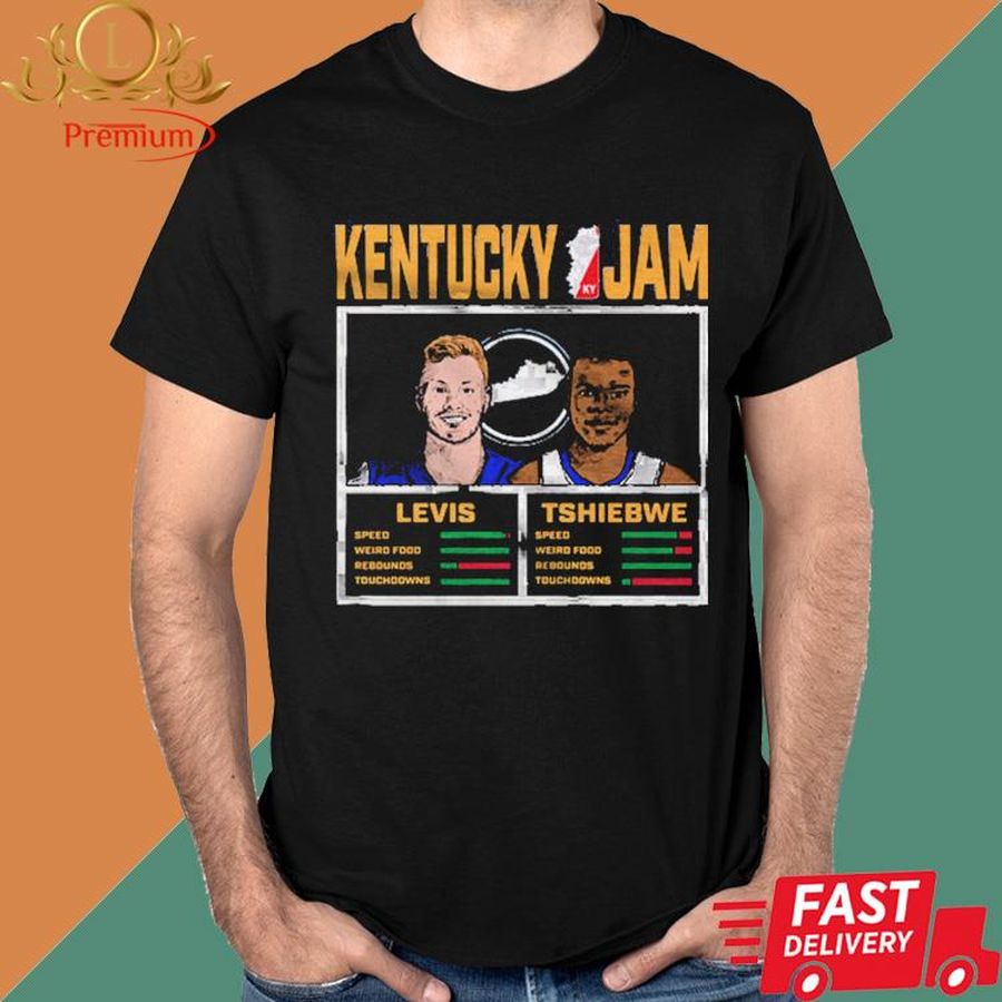 Official Kentucky Jam Levis Tshiebwe Shirt