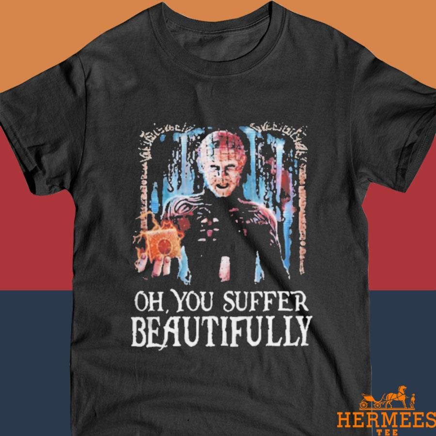 Official Lead Cenobite Oh You Suffer Beautifully Shirt