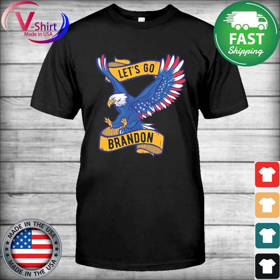 Official Let’s Go Brandon Eagle Conservative American Flag Shirt