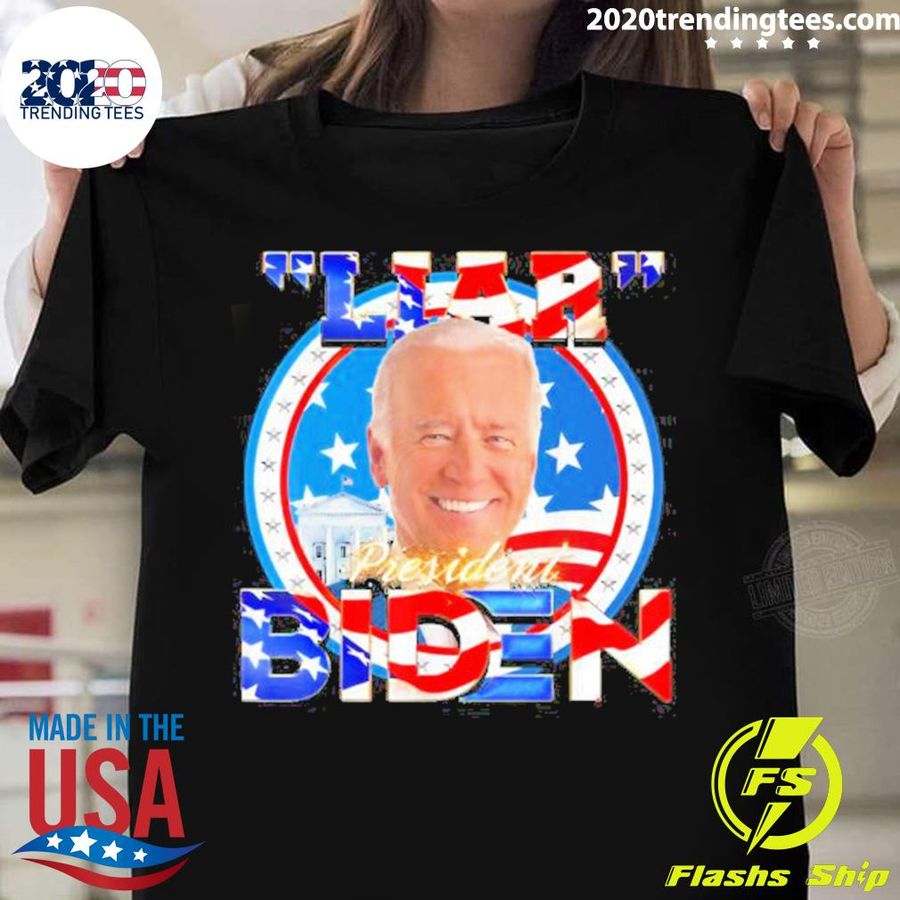 Official liar President Joe Biden Dementia Sarcastic Political T-shirt