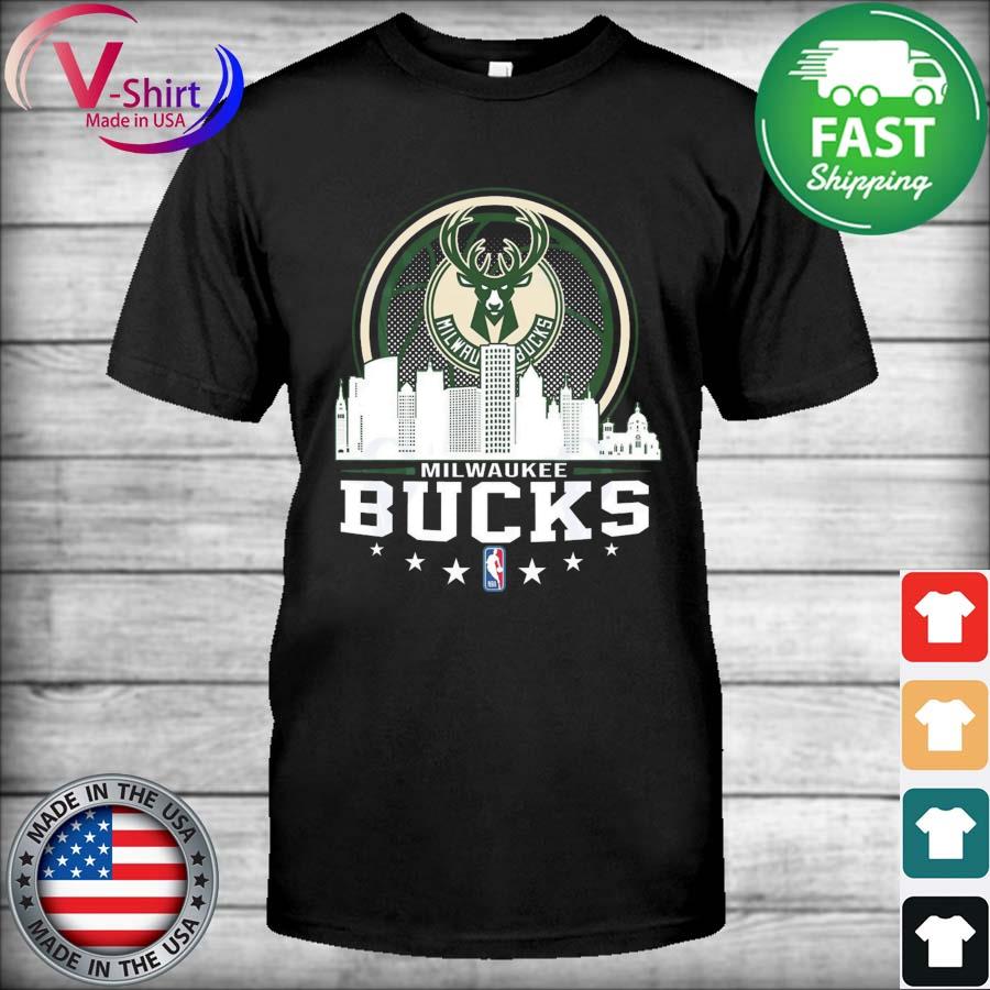 Official Milwaukee Bucks Nba All-Star City Skyline 2022 Shirt