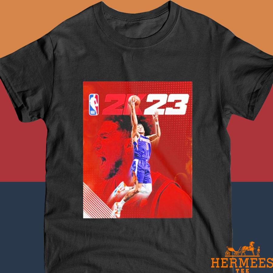 Official NBA 2K23 Phoenix Suns Devin Booker Edition Cover Shirt