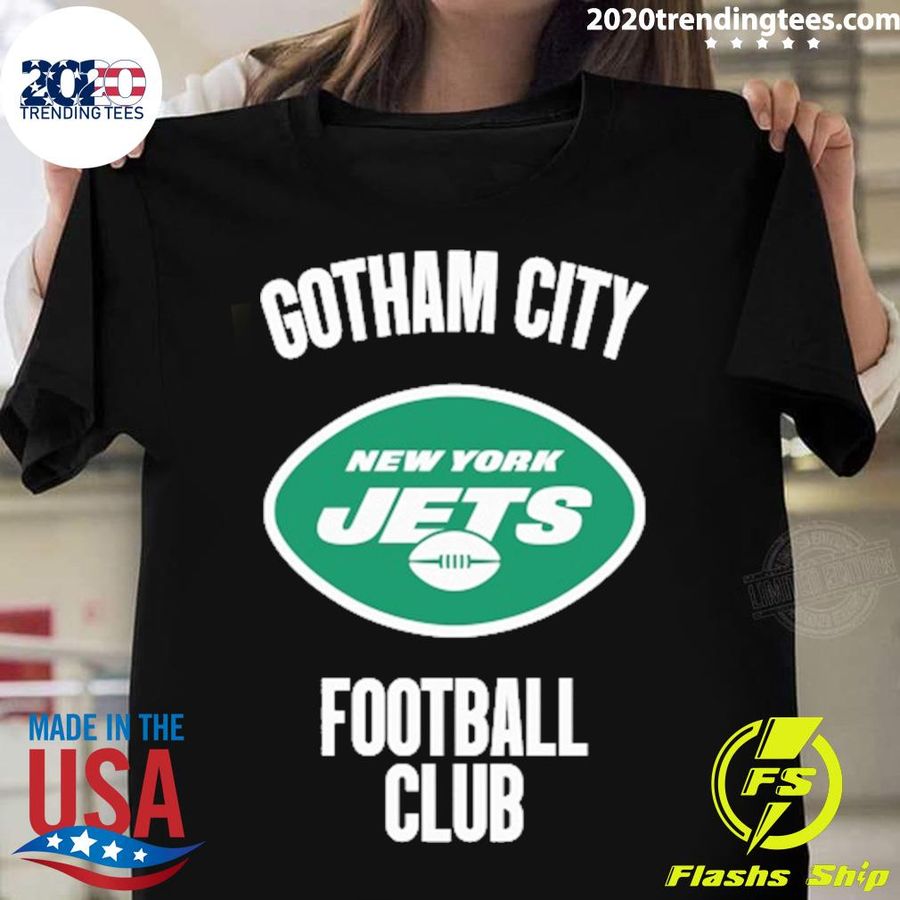 Official new York Jets Gotham City Football Club T-shirt