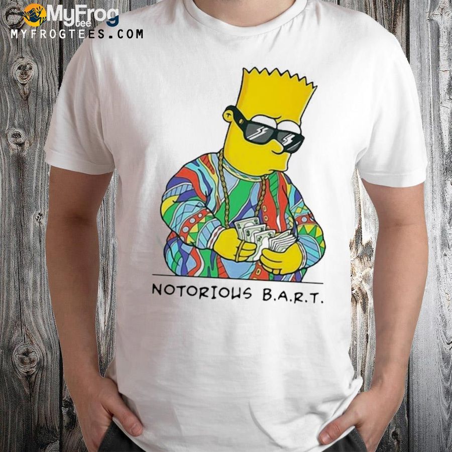 Official Notorious Bart Simpson T-shirt