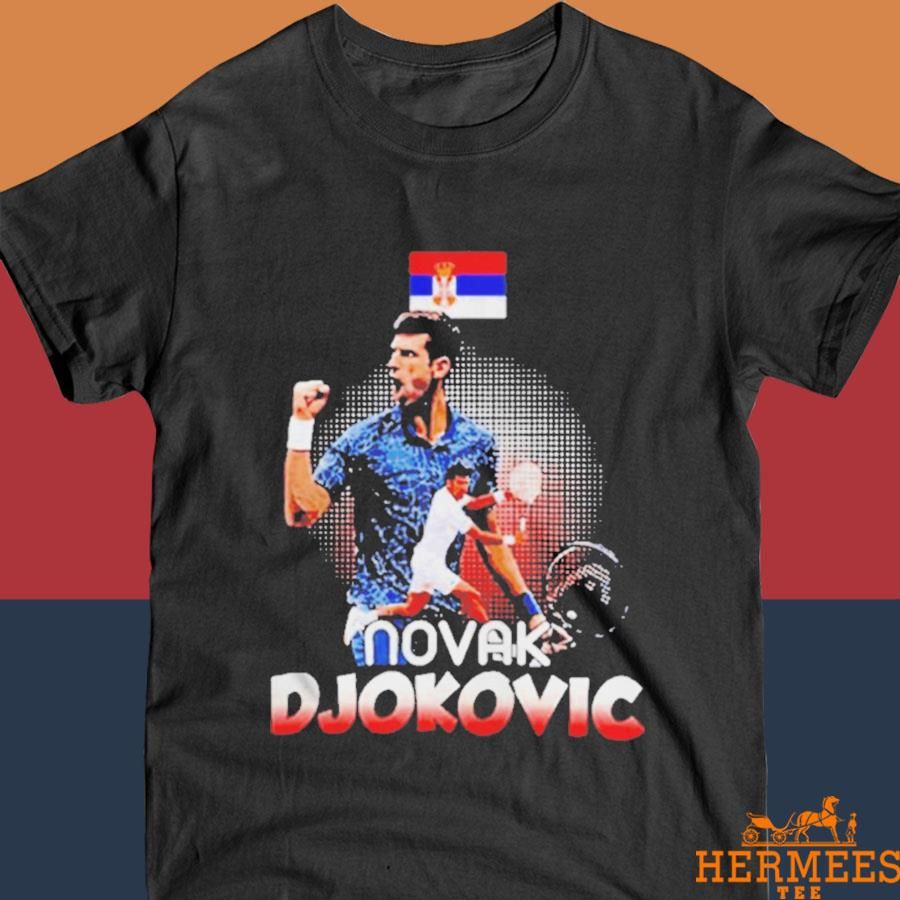 Official Novak Djokovic Tennis Wimbledon Champions Shirt